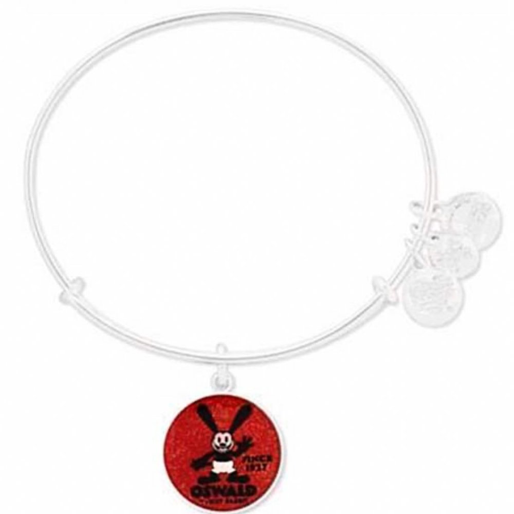 Disney Parks Alex And Ani Bracelet Oswald 90th Anniversary Silver